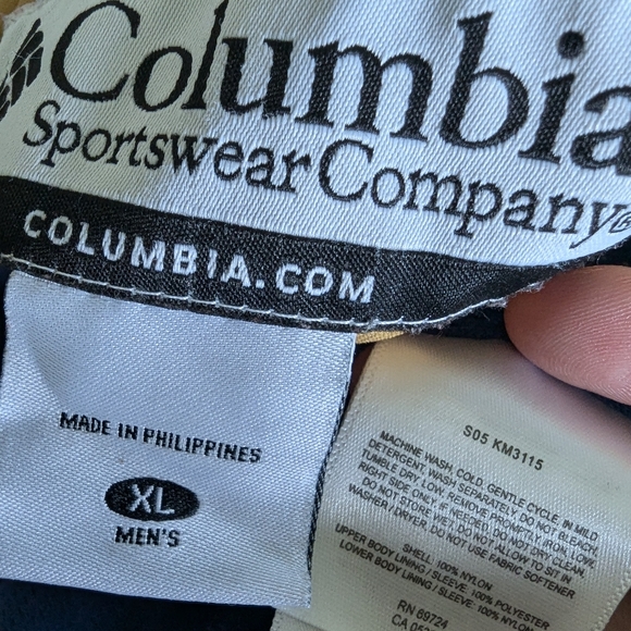 Men's Columbia Windbreaker Jacket - Picture 11 of 12